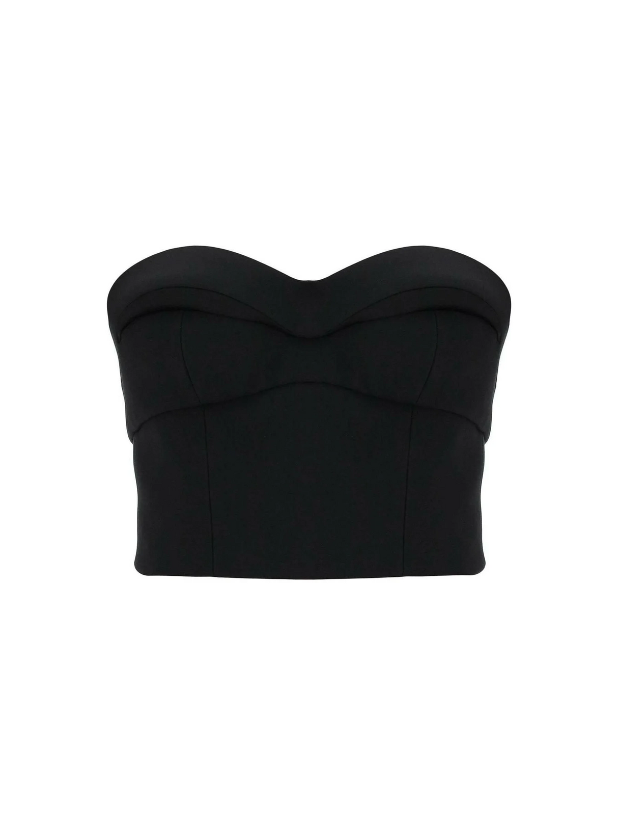 Padded Cup Bustier Top With VERSACE JOHN JULIA.