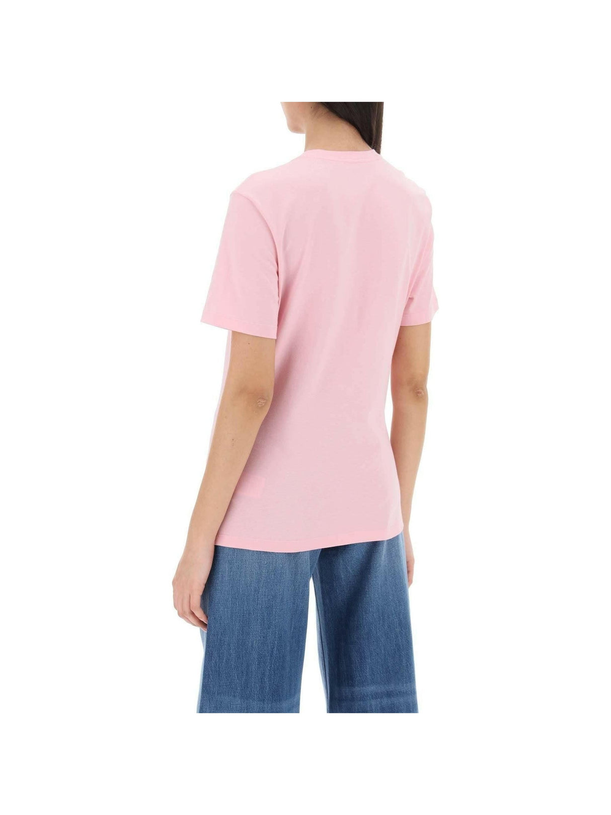 Pink 1978 Re-Edition Cotton T-Shirt VERSACE JOHN JULIA.