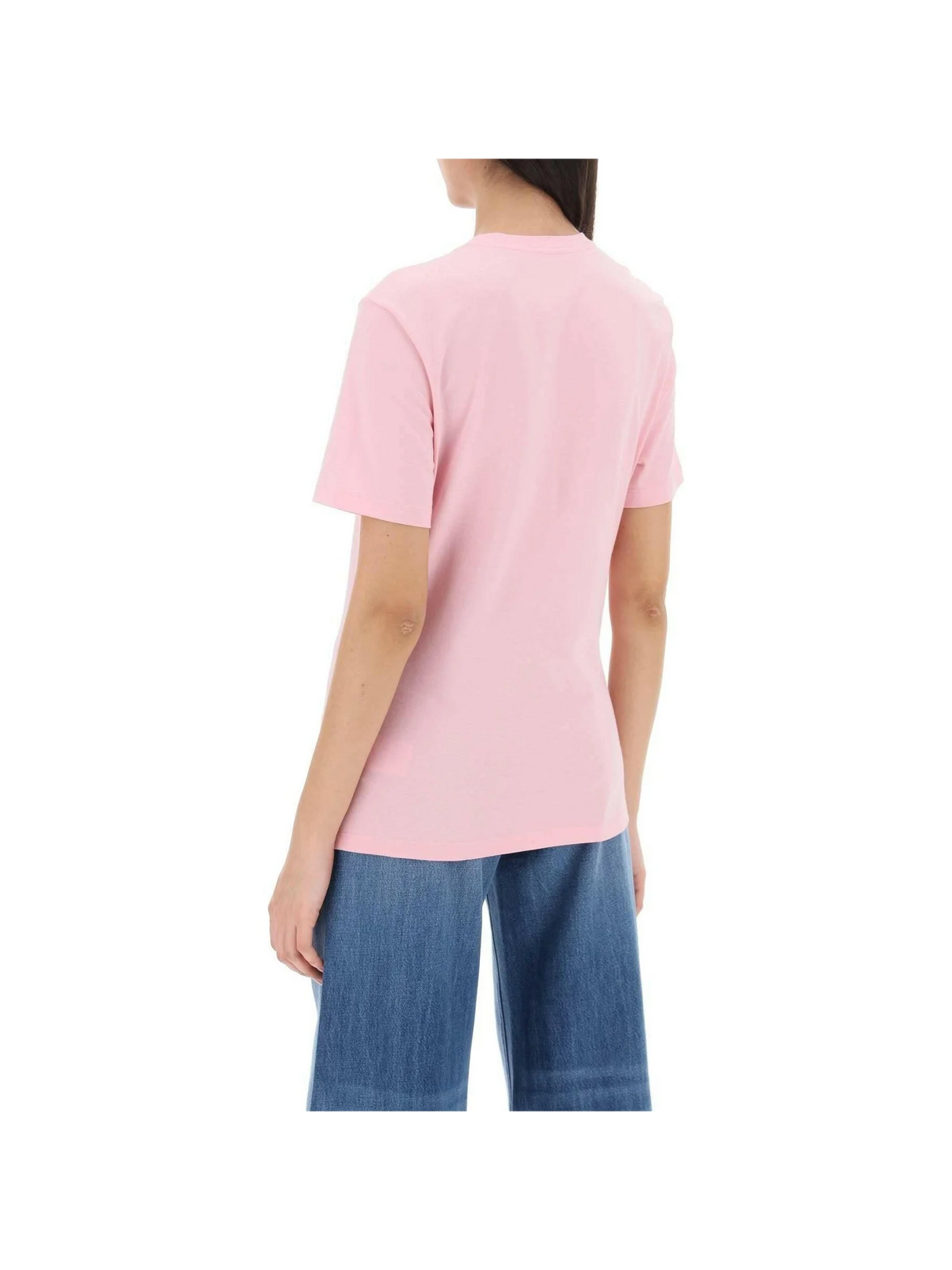 Pink 1978 Re-Edition Cotton T-Shirt VERSACE JOHN JULIA.