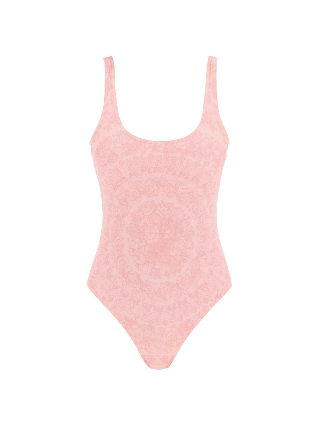 Pink Barocco One-Piece Swimsuit VERSACE JOHN JULIA.