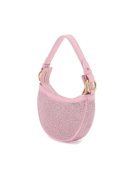 Repeat Mini Hobo Bag With Crystals VERSACE JOHN JULIA.