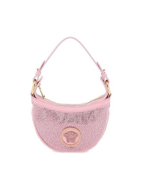 Repeat Mini Hobo Bag With Crystals VERSACE JOHN JULIA.