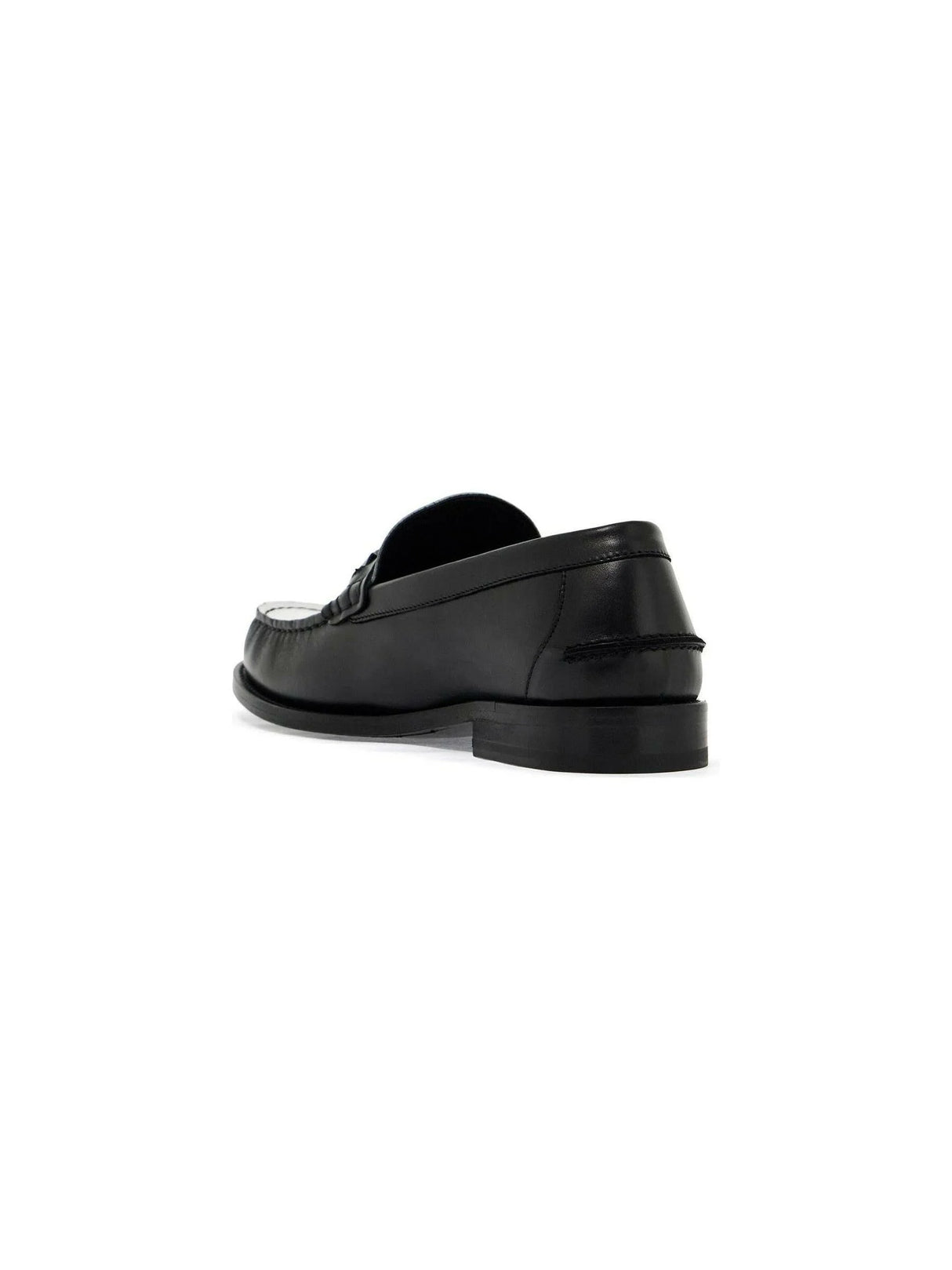 Two-Tone Leather Medusa '95 Loafers.