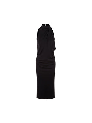 Viscose Sleeveless Dress-VERSACE-JOHN JULIA