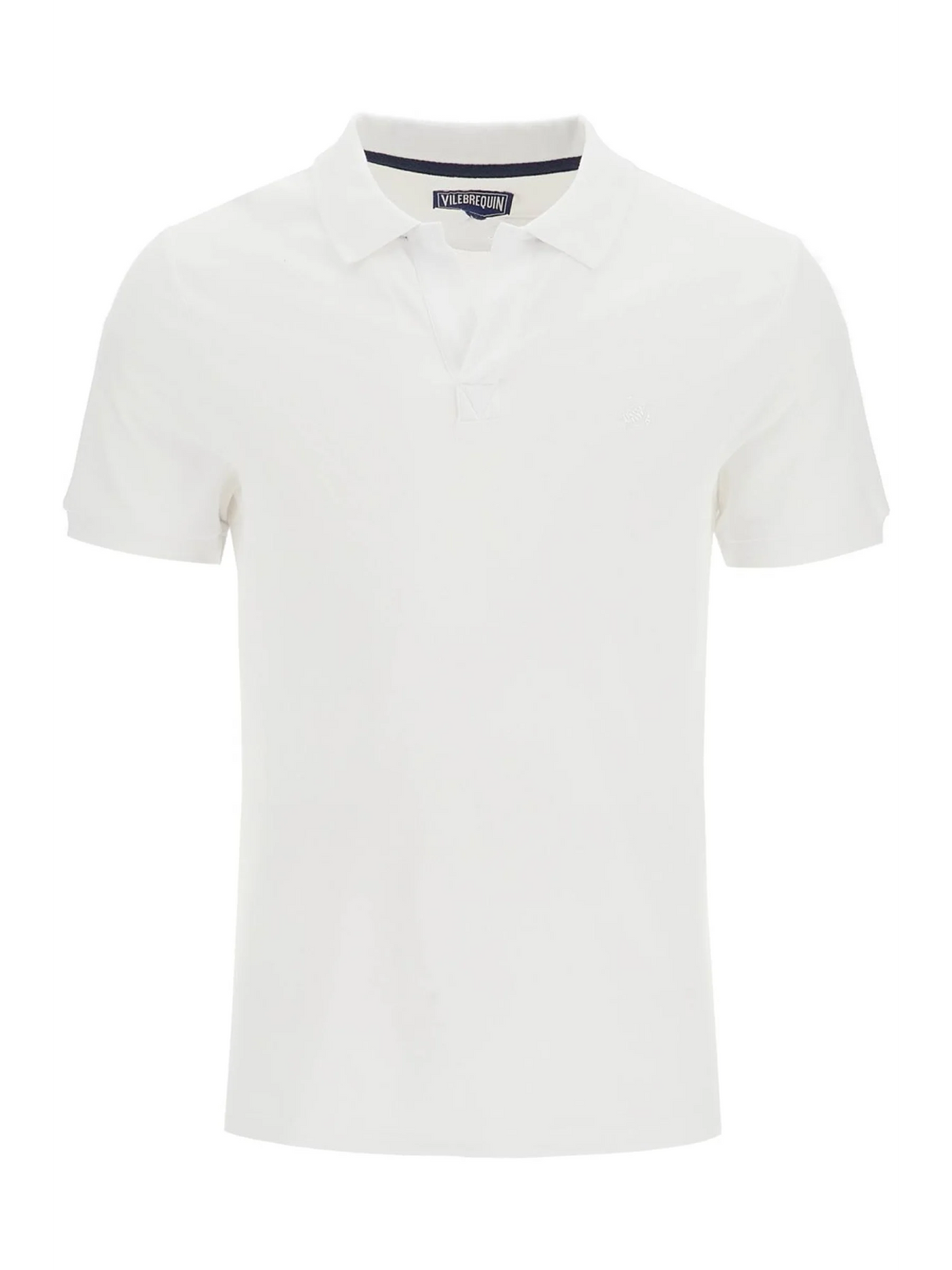 Embroidered Cotton Polo Shirt-Vilebrequin-JOHN JULIA