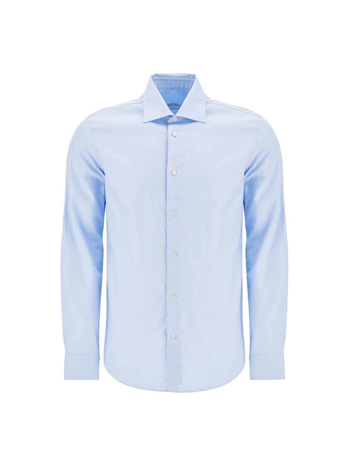 VINCENZO DI RUGGIERO-Slim Fit Twill Shirt For Men -JOHN JULIA.