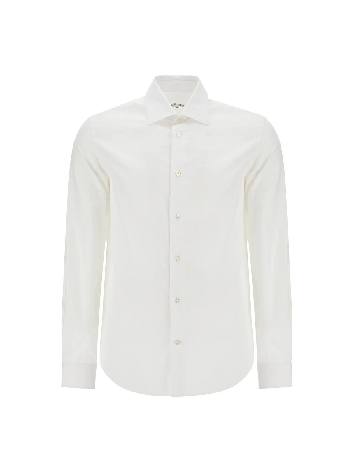 VINCENZO DI RUGGIERO-Slim Fit Twill Shirt For Men -JOHN JULIA.