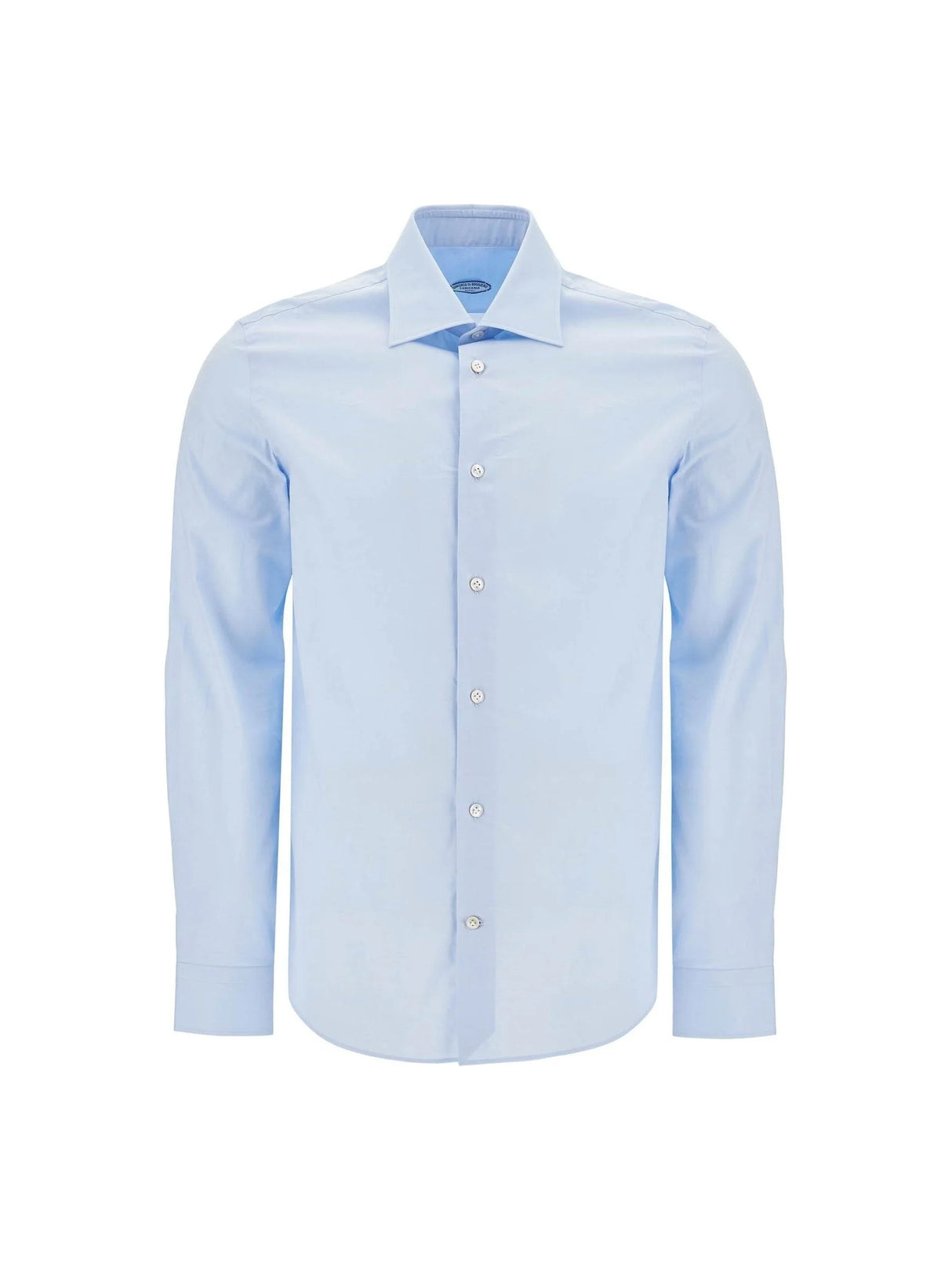 VINCENZO DI RUGGIERO-Slim Fit Twill Shirt For Men-JOHN JULIA