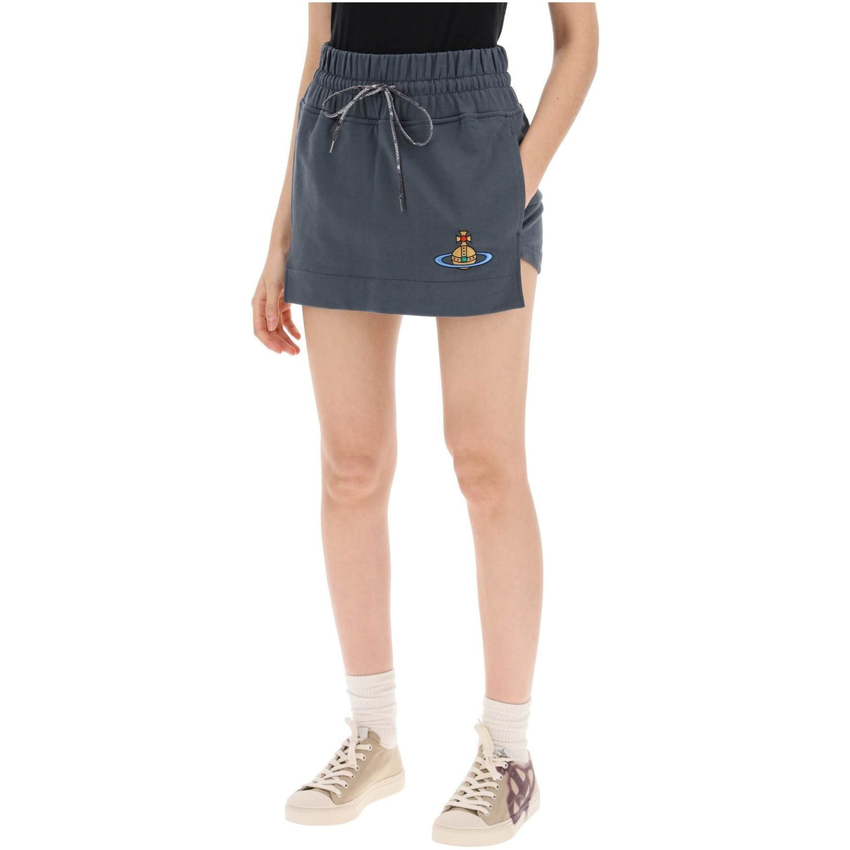 VIVIENNE WESTWOOD-Boxer Mini Skirt -JOHN JULIA.