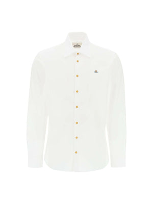 Ghost Shirt With Orb Embroidery VIVIENNE WESTWOOD JOHN JULIA.