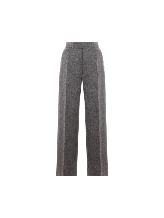 Lauren Mulesing-free Donegal Tweed Wide-leg Pants-VIVIENNE WESTWOOD-JOHN JULIA