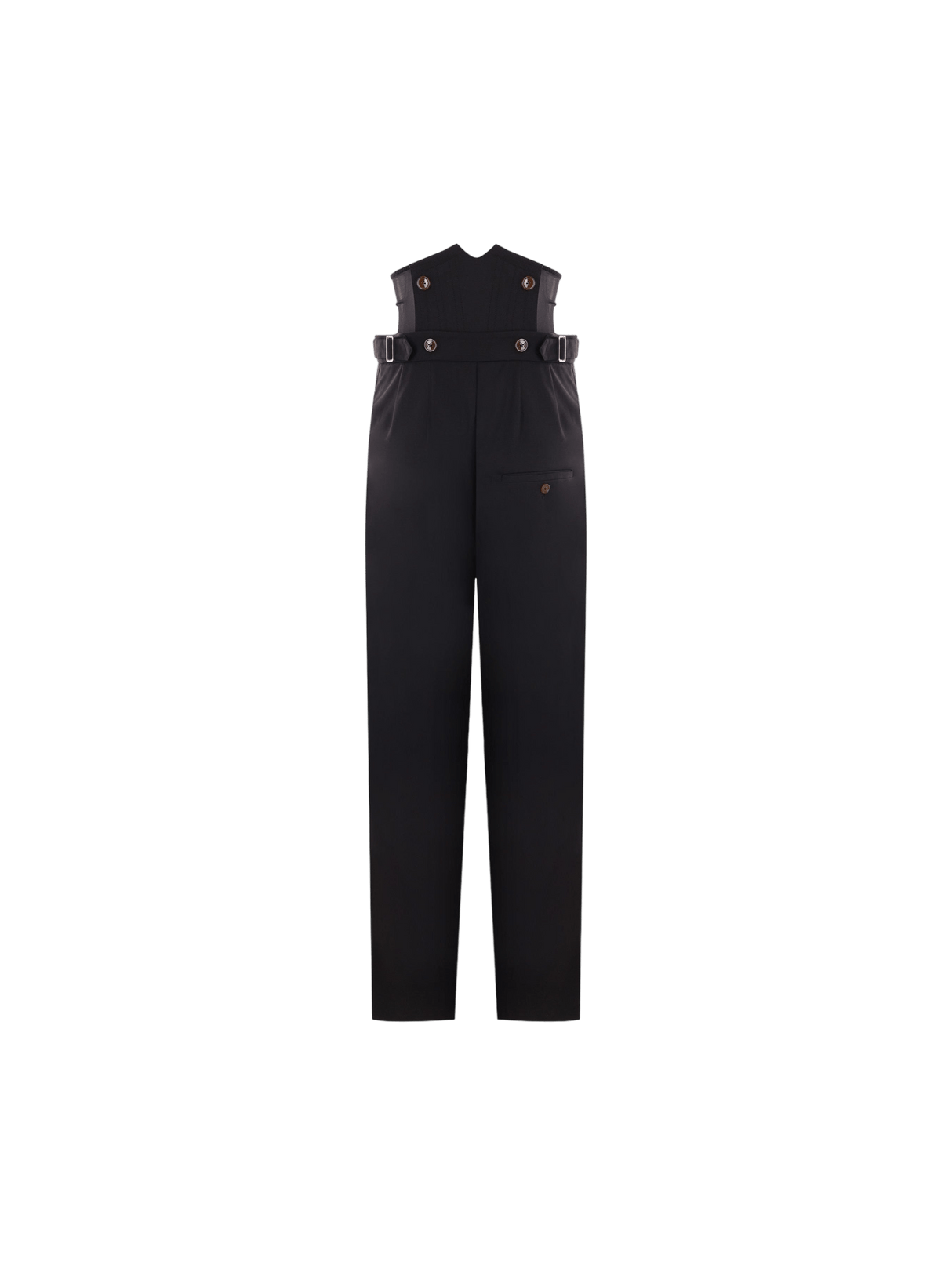 Long Macca Corset Wool Pants-VIVIENNE WESTWOOD-JOHN JULIA