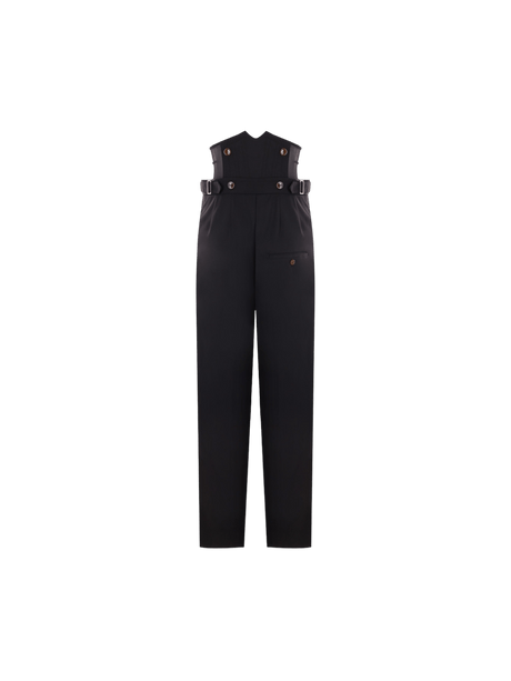 Long Macca Corset Wool Pants-VIVIENNE WESTWOOD-JOHN JULIA