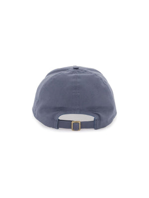 Orb Embroidered Cotton Canvas Cap