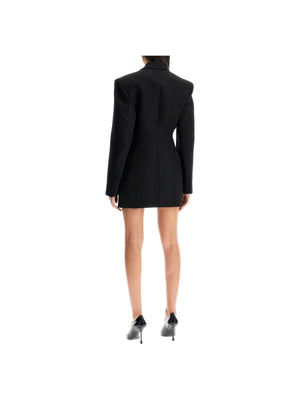 Double-Breasted Blazer Dress-WARDROBE.NYC-JOHN JULIA