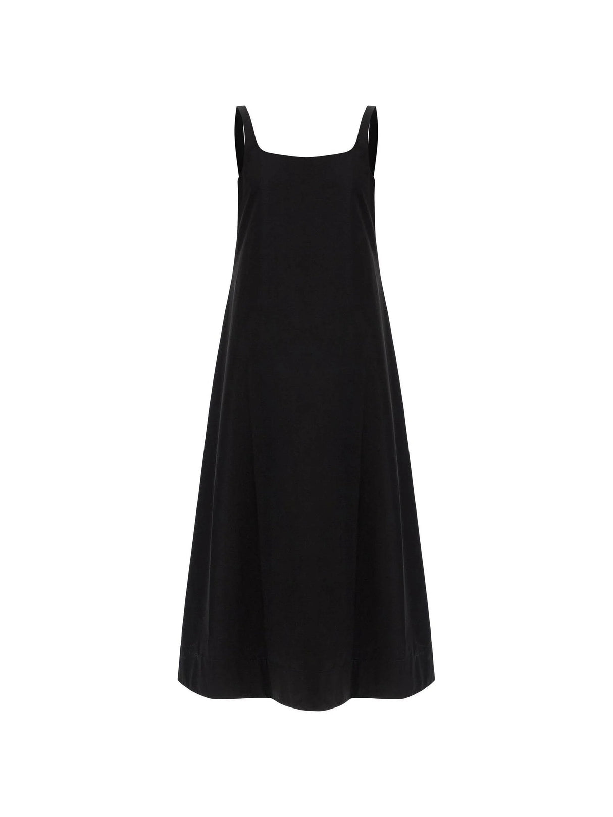 Flared Poplin Dress-WARDROBE.NYC-JOHN JULIA