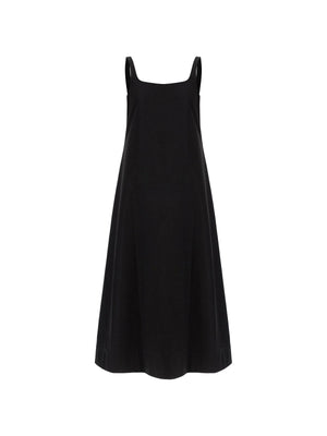 Flared Poplin Dress-WARDROBE.NYC-JOHN JULIA