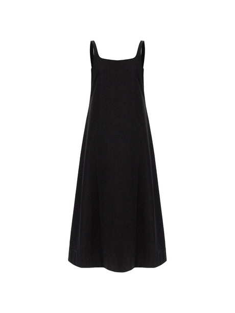 Flared Poplin Dress-WARDROBE.NYC-JOHN JULIA