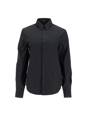 Flared Poplin Shirt-WARDROBE.NYC-JOHN JULIA