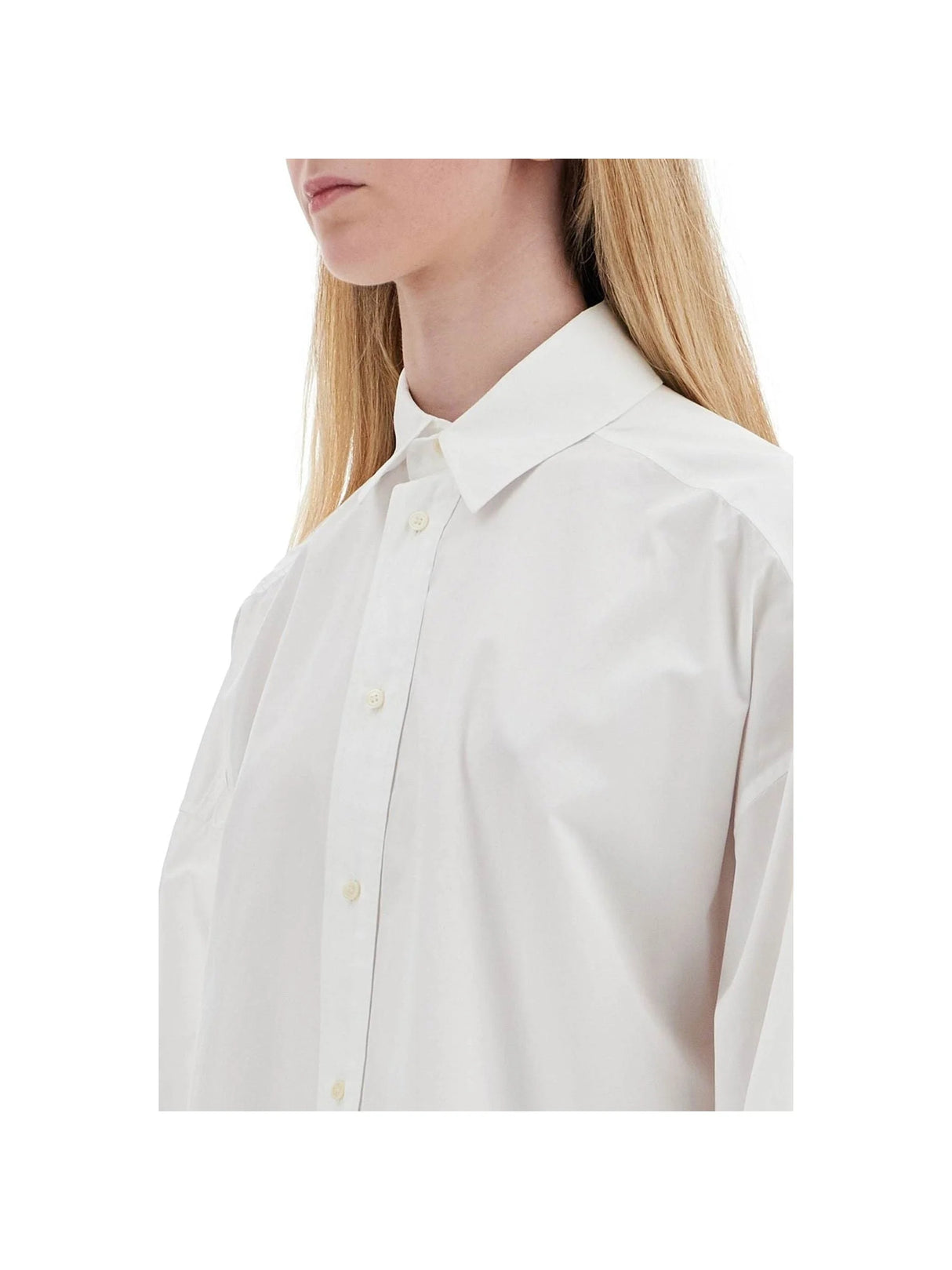 Mini Poplin Shirt Dress-WARDROBE.NYC-JOHN JULIA