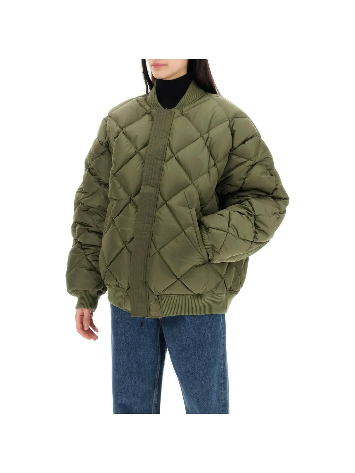 WARDROBE.NYC-Reversible Padded Bomber Jacket-JOHN JULIA