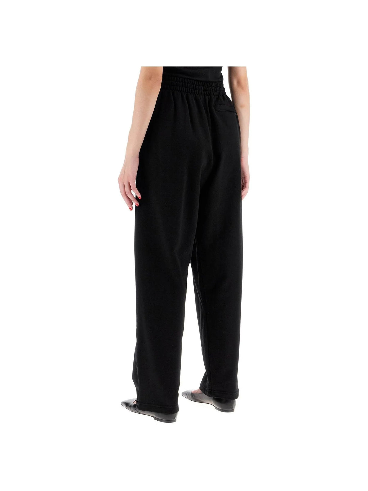 Wide-Leg Cotton Joggers-Wardrobe.NYC-JOHN JULIA