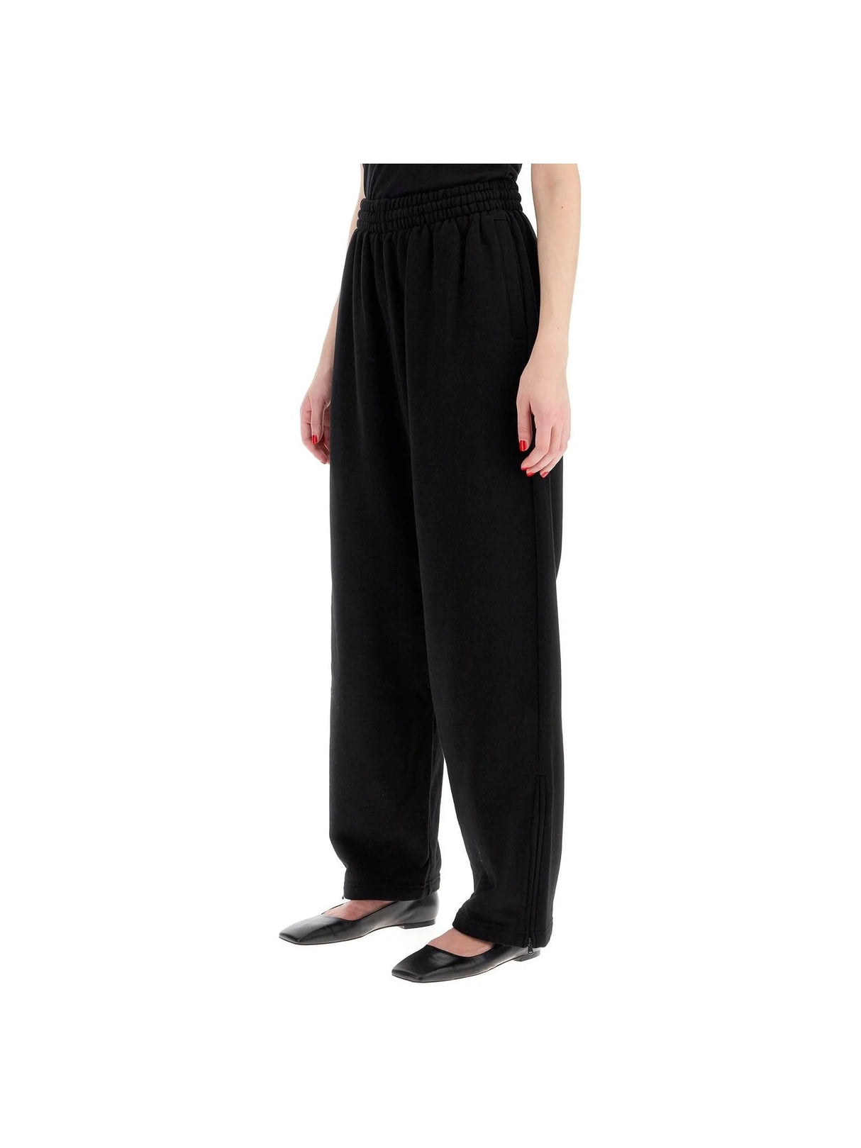 Wide-Leg Cotton Joggers-Wardrobe.NYC-JOHN JULIA