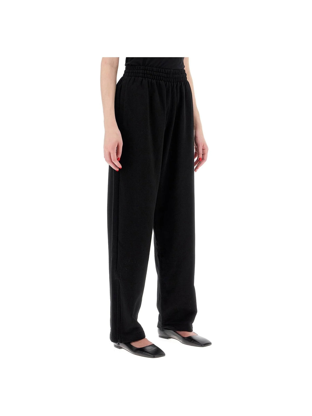 Wide-Leg Cotton Joggers-Wardrobe.NYC-JOHN JULIA