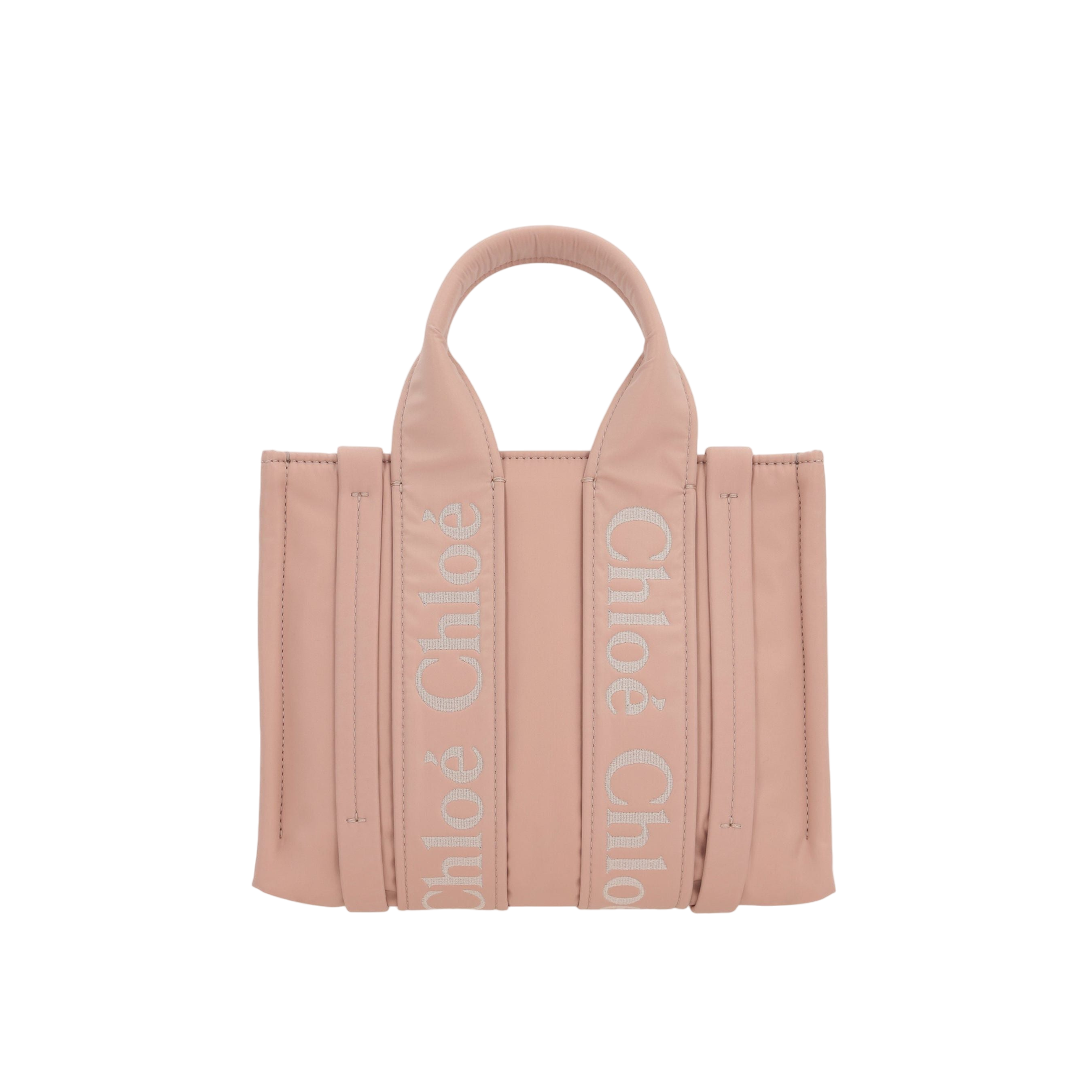 Woody Small Technical Fabric Tote Bag-CHLOÉ-JOHN JULIA