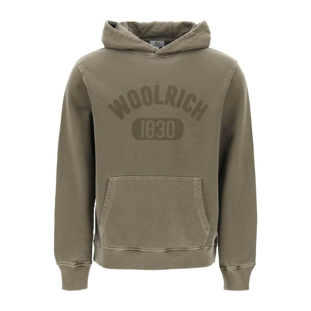 1830 Cotton Hoodie in Lake Olive WOOLRICH JOHN JULIA.