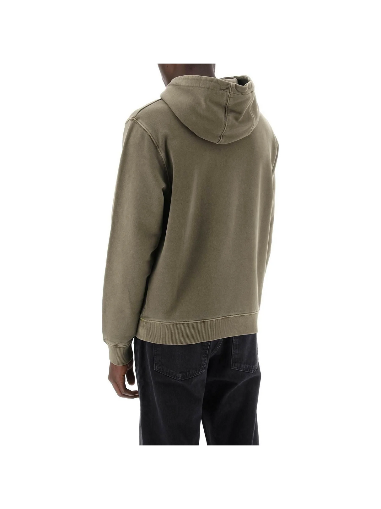 1830 Cotton Hoodie in Lake Olive WOOLRICH JOHN JULIA.