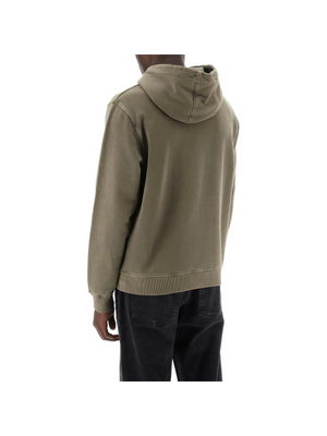 1830 Cotton Hoodie in Lake Olive WOOLRICH JOHN JULIA.