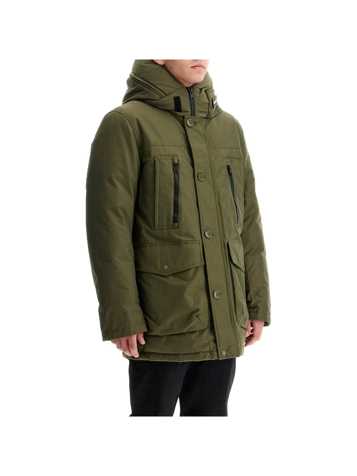 Arctic Parka Ramar Fabric Coat-Woolrich-JOHN JULIA