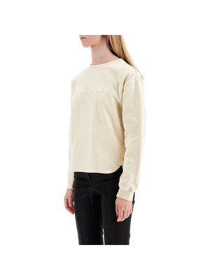 Embroidered Logo Wool Sweater-Woolrich-JOHN JULIA