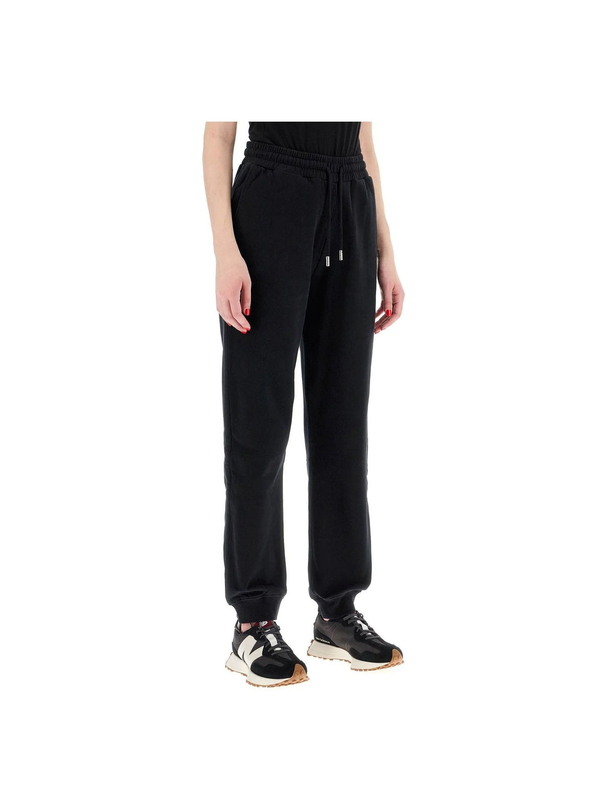 Fleece Cotton Joggers-Woolrich-JOHN JULIA