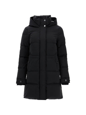 Quilted Midi Down Jacket