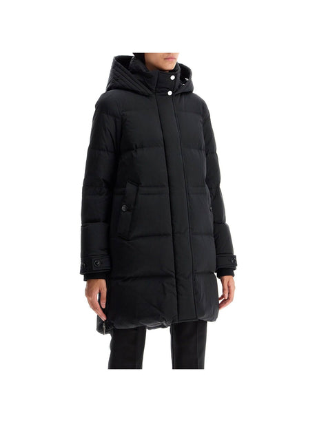 Quilted Midi Down Jacket