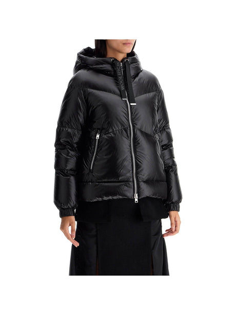 Satin Nylon Quilted Down Jacket - Women > Clothing > Outerwear > Puffer jackets