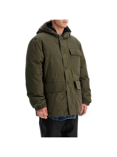 Byrd Quilted Wool Parka-Woolrich-JOHN JULIA