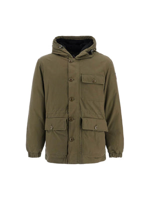 Byrd Quilted Wool Parka-Woolrich-JOHN JULIA