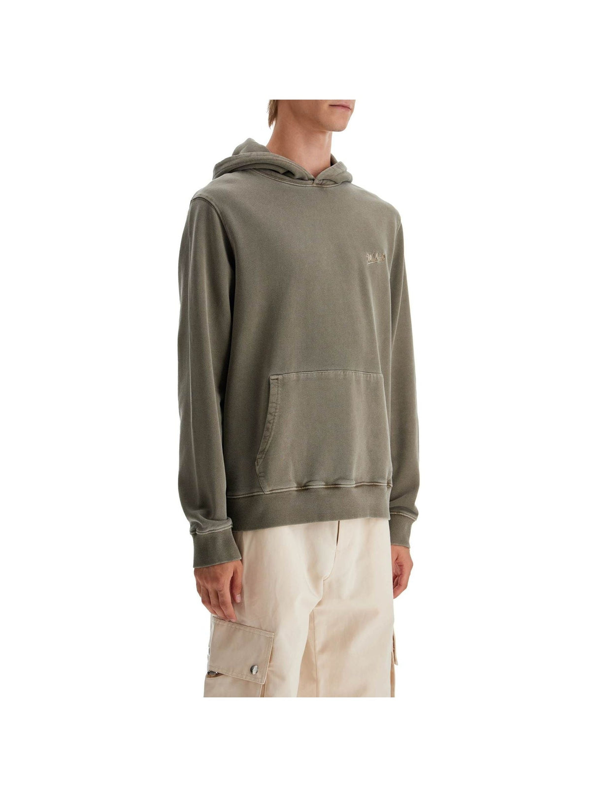 Hooded Sweatshirt With Tie-d