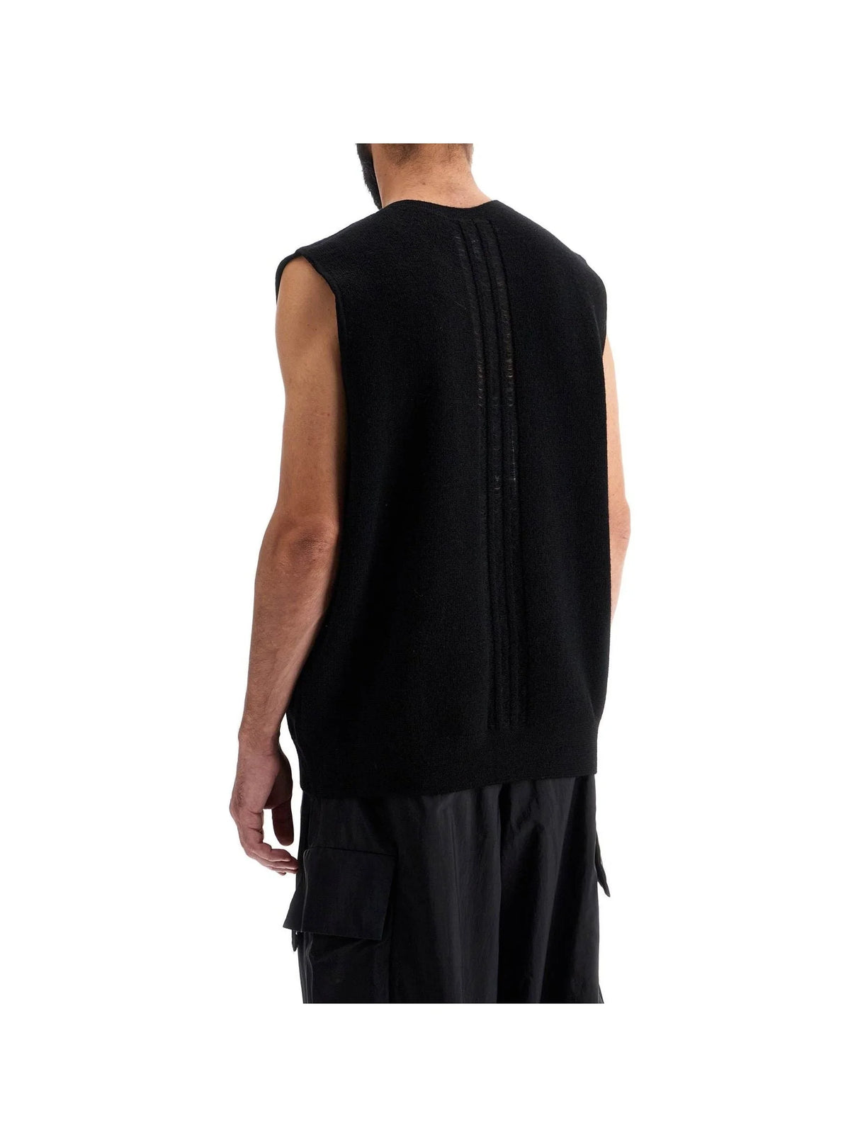 3-Stripes Wool Vest-Y-3-JOHN JULIA