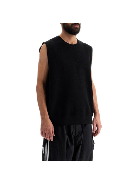 3-Stripes Wool Vest-Y-3-JOHN JULIA