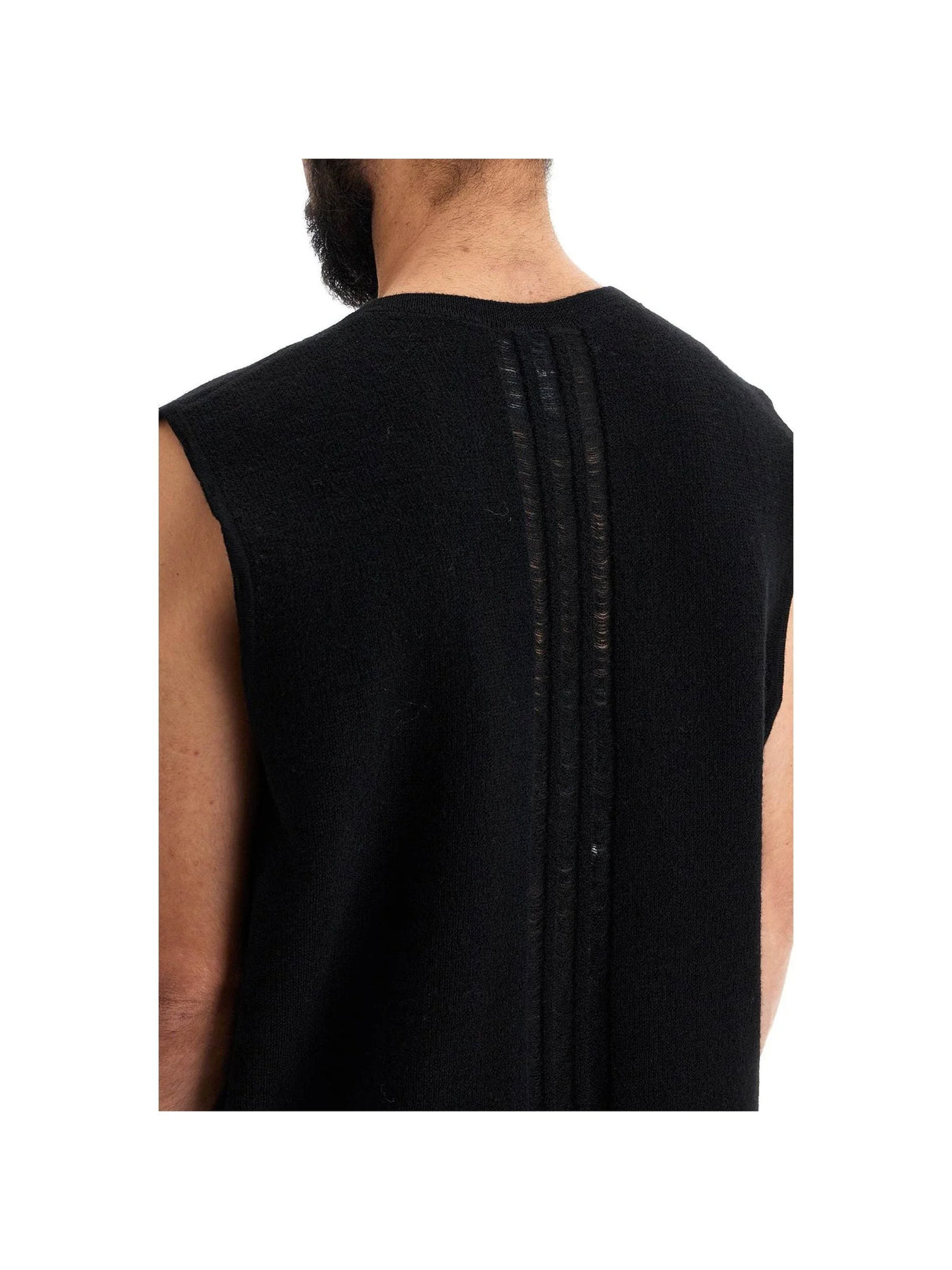 3-Stripes Wool Vest-Y-3-JOHN JULIA