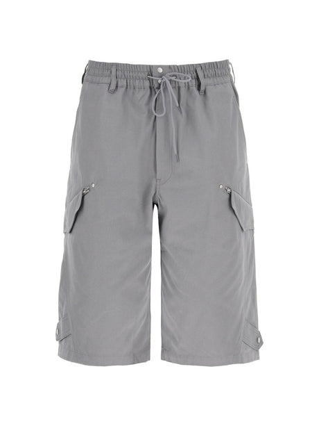 Canvas Multi Pocket Bermuda Shorts..