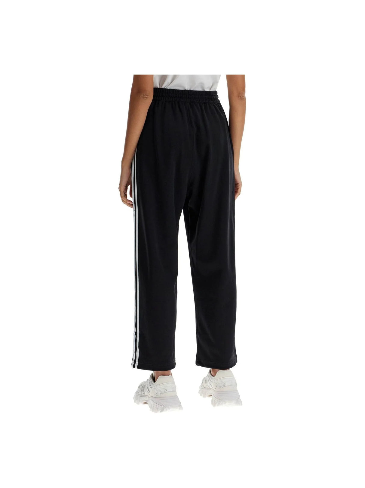 Cropped Wide-Leg Cotton Joggers-Y-3-JOHN JULIA