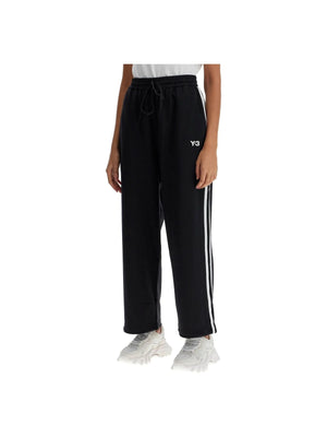 Cropped Wide-Leg Cotton Joggers-Y-3-JOHN JULIA