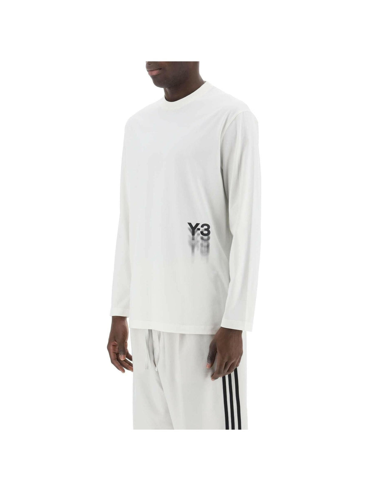 Y-3-Long Sleeved T-Shirt-JOHN JULIA