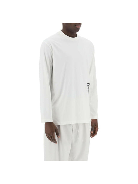 Y-3-Long Sleeved T-Shirt-JOHN JULIA