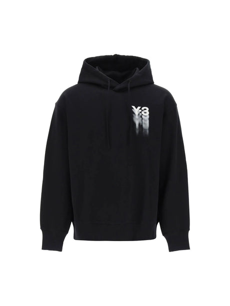 Y-3-Organic Cotton Graphic Hoodie -JOHN JULIA.